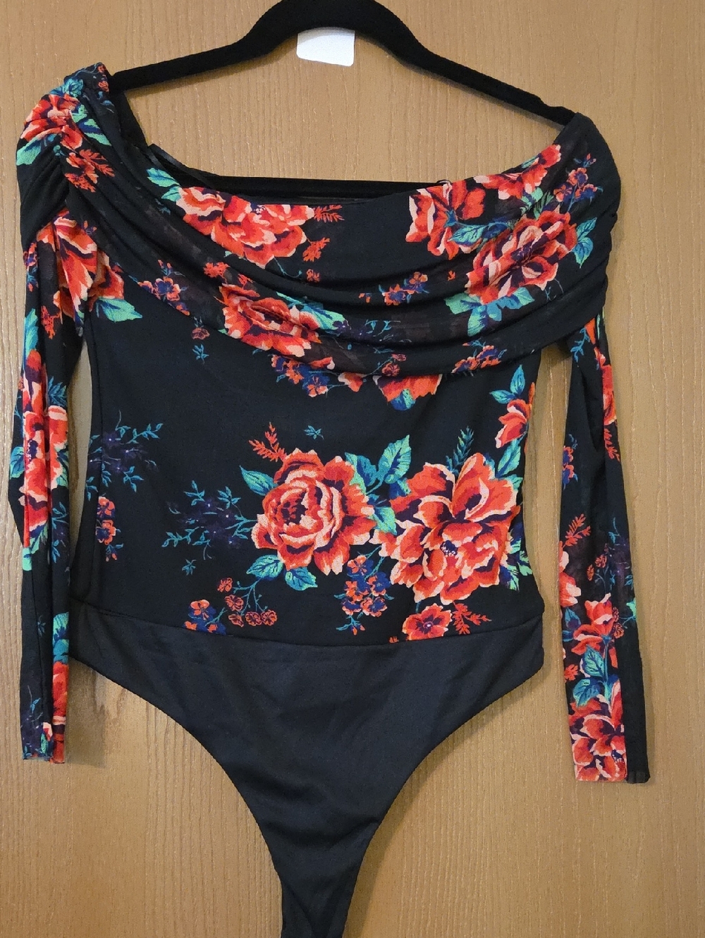 AFRM floral bodysuit Size Med.